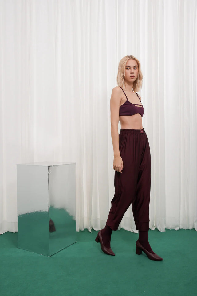 PRIDE PANTS BORDEAUX