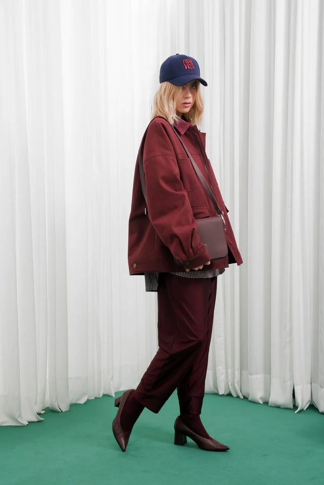 PRIDE PANTS BORDEAUX