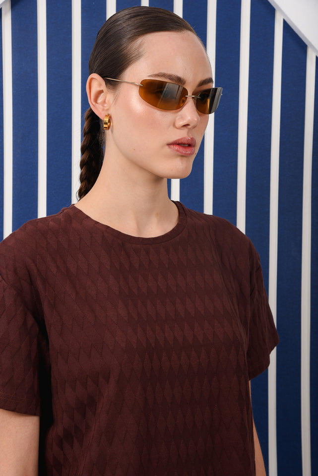 SANDY T-SHIRT |BROWN