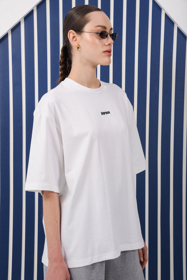 TIME OUT OVERSIZED T-SHIRT |WHITE