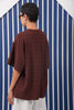 SANDY OVERSIZED T-SHIRT |BROWN