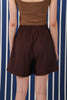 PEAK SHORTS |BROWN