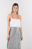 PUSSYCAT DOLLS MIDI SKIRT |SILVER