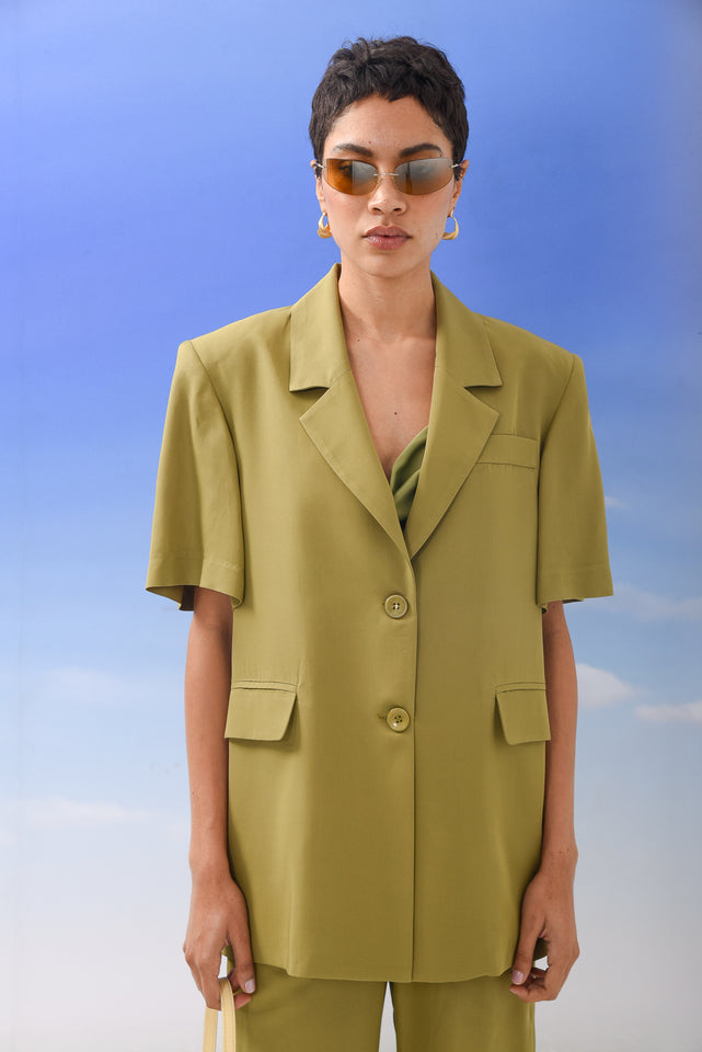MELTEMI BLAZER OLIVE