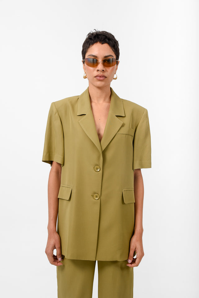 MELTEMI BLAZER OLIVE