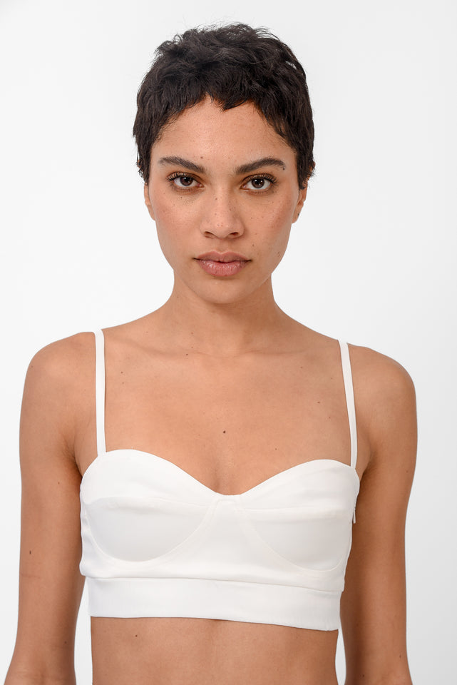 MELLOW BRA |WHITE