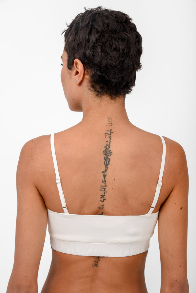 MELLOW BRA |WHITE