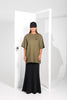 GROW OVERSIZE T-SHIRT |KHAKI