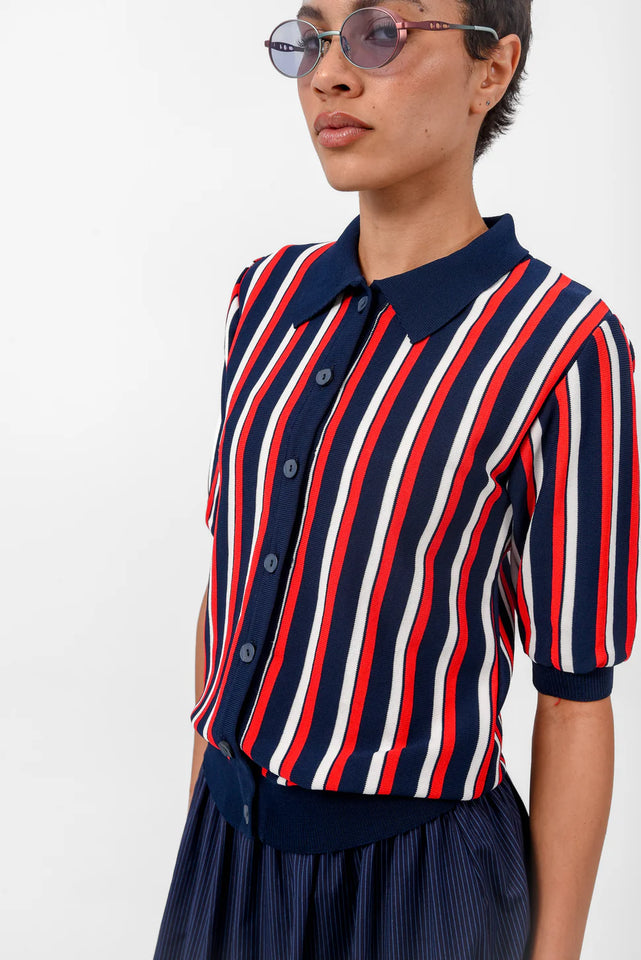 IBIZA POLO TOP BLUE