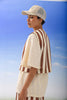 SANDY OVERSIZED T-SHIRT |VANILLA
