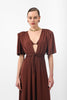 MUSE DRESS |BROWN