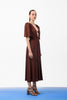 MUSE DRESS |BROWN