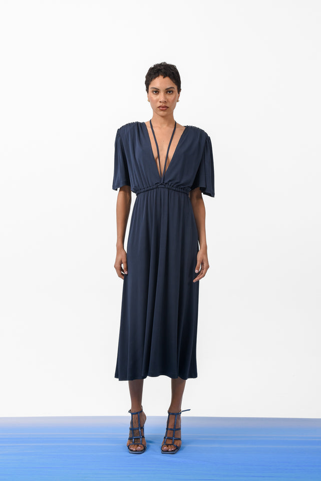 MUSE DRESS |BLUE