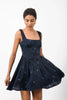 RIVIERA MINI DRESS DARK BLUE