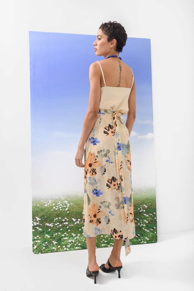 PARAISO WRAP SKIRT