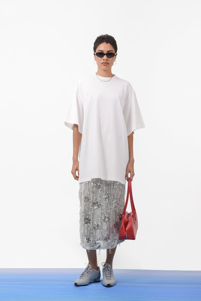 EASY LIVING T/SHIRT-DRESS WHITE
