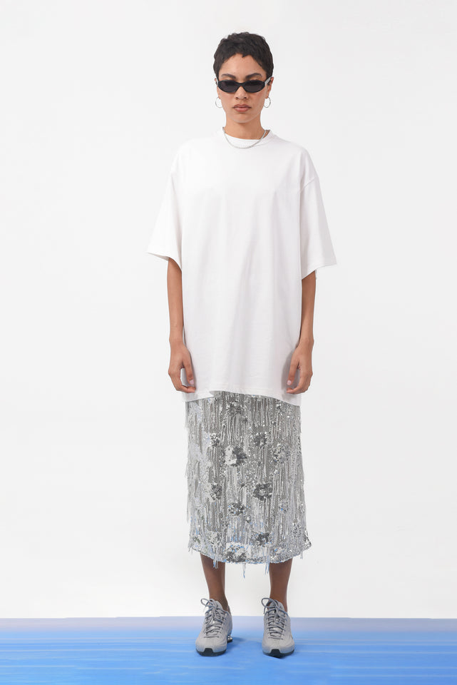 EASY LIVING T/SHIRT-DRESS WHITE