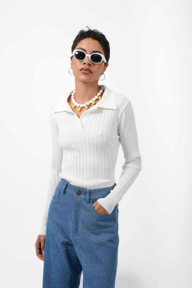 STARFRUIT POLO WHITE