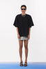CHECK IN T-SHIRT BLACK