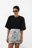 CHECK IN T-SHIRT BLACK