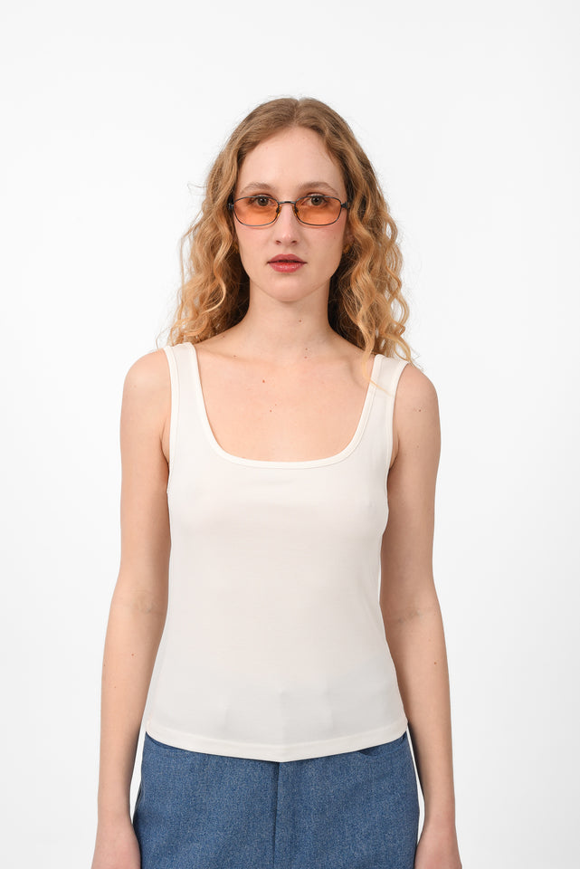 NO PLANS TOP WHITE
