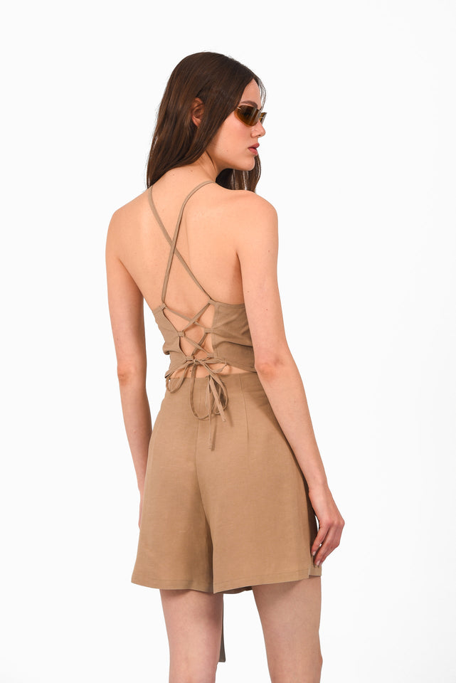 JUNE SKORT BEIGE