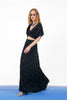 RIVIERA LONG SKIRT DARK BLUE