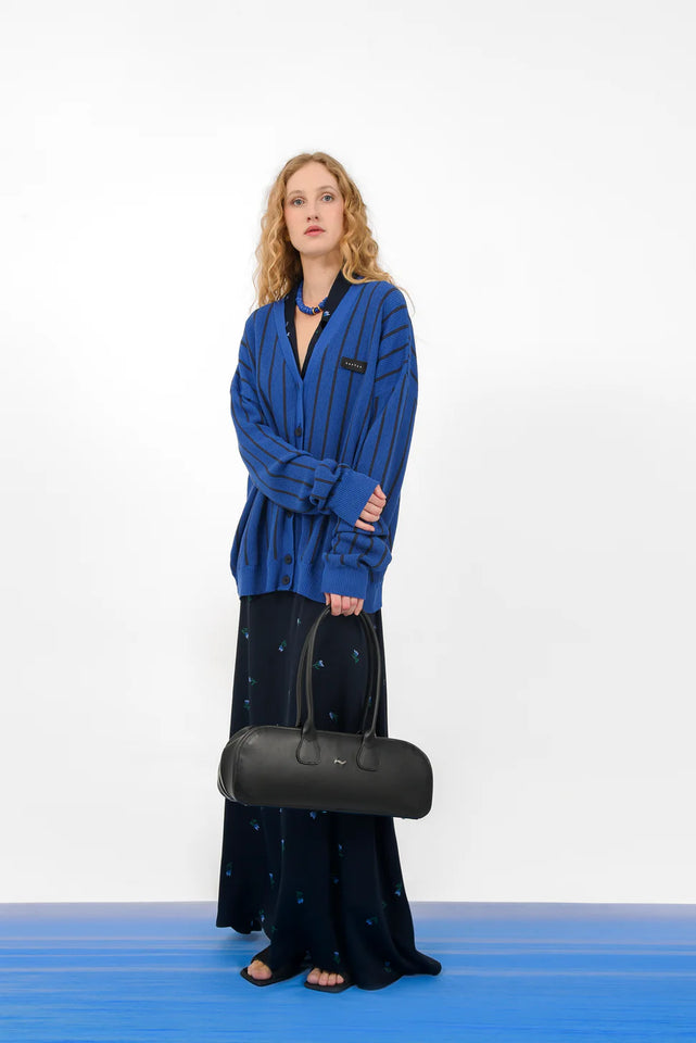 RIVIERA LONG SKIRT DARK BLUE