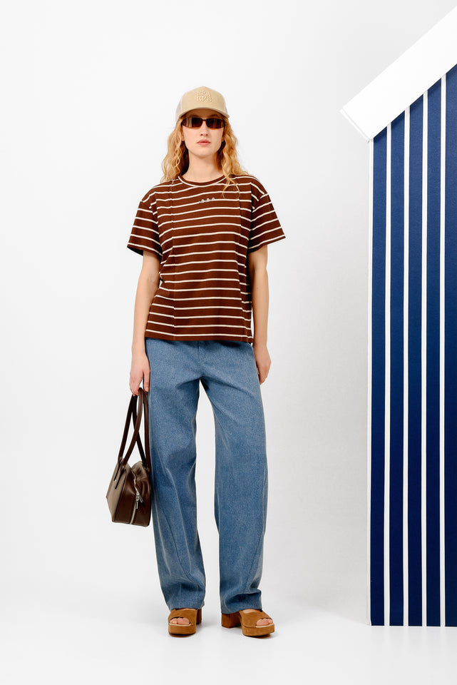 VACAY T-SHIRT |BROWN