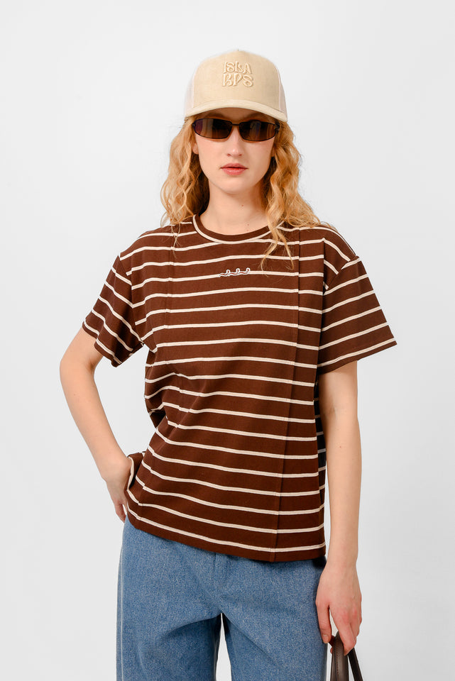 VACAY T-SHIRT |BROWN
