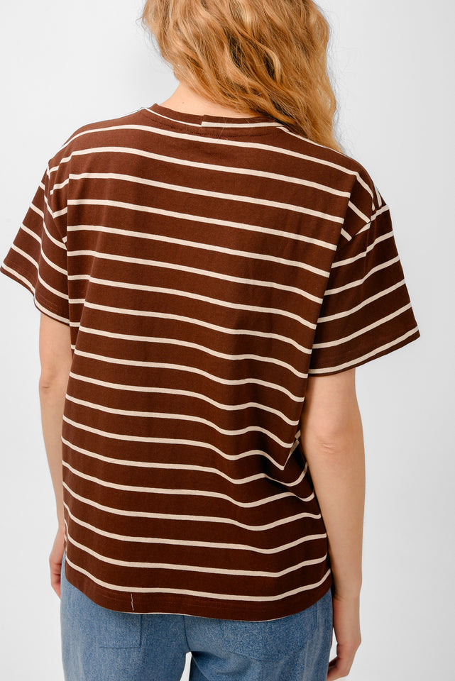 VACAY T-SHIRT |BROWN