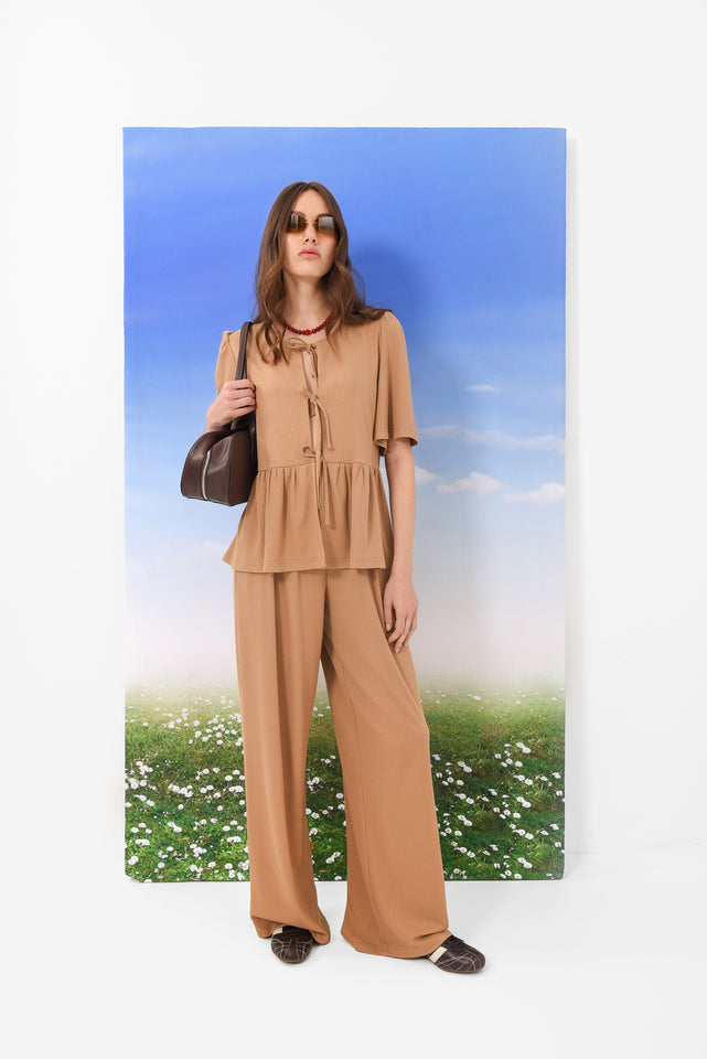 TANNED PANTS |CAMEL