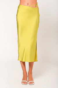 GWYNETH SKIRT LIME