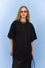 EASY LIVING T/SHIRT-DRESS |BLACK