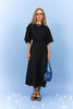 EASY LIVING T/SHIRT-DRESS |BLACK