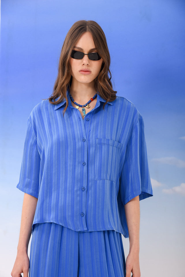 CAYO SHIRT BLUE