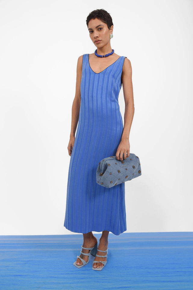 CAYO DRESS BLUE