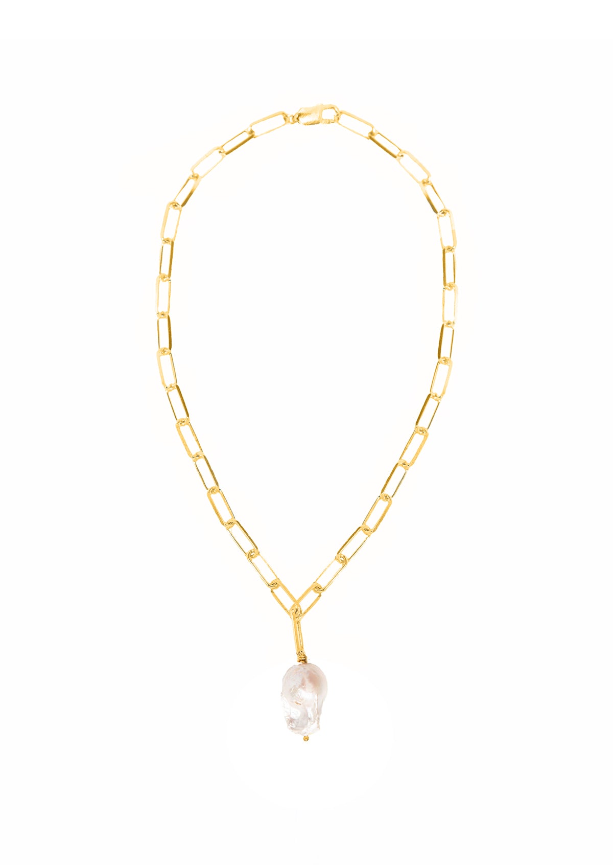 Yasemi Baroque Pearl Necklace