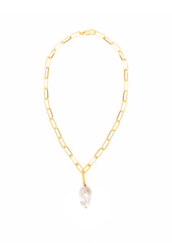 Yasemi Baroque Pearl Necklace