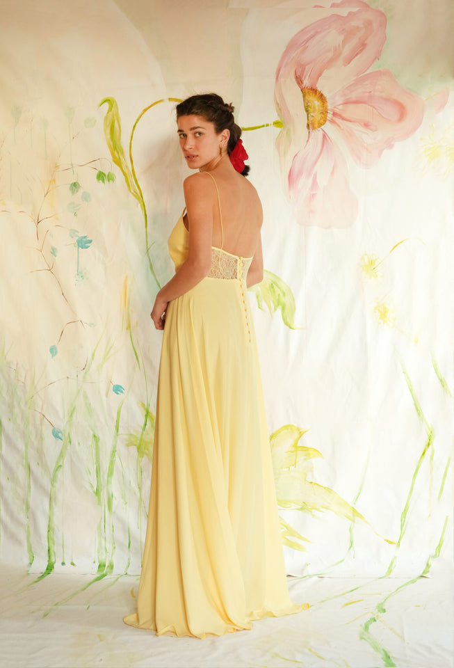 BALLERINE DRESS YELLOW
