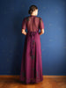 MELITA DRESS BORDEAUX