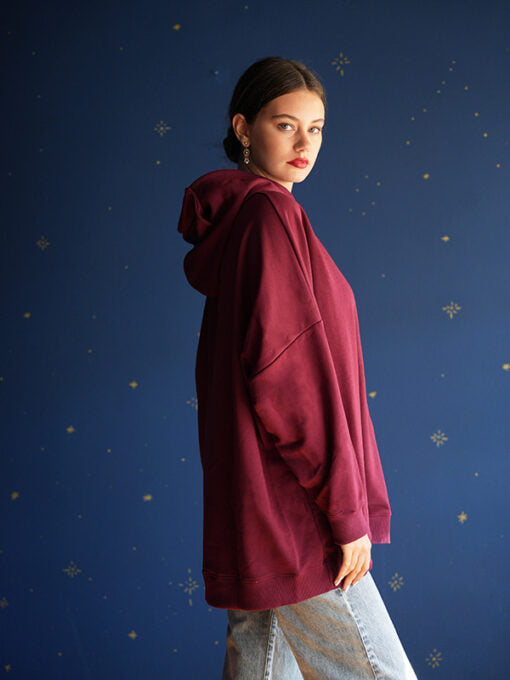 HAL SWEATSHIRT BURGUNDY