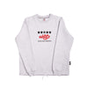 LIGHT GREY CREWNECK SWEATSHIRT 4.5 STARS