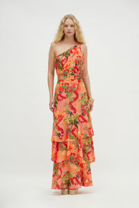 SAMER DRESS CORAL