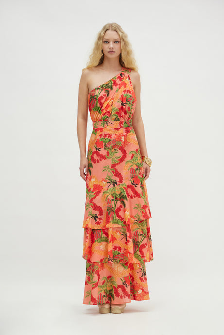 SAMER DRESS CORAL
