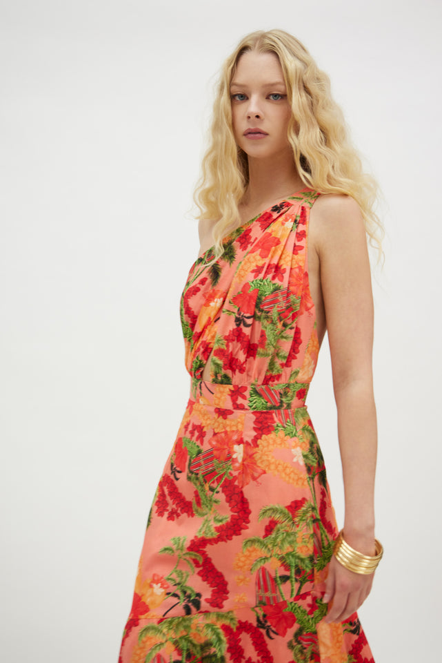 SAMER DRESS CORAL