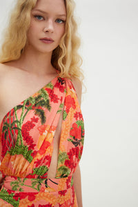 SAMER DRESS CORAL