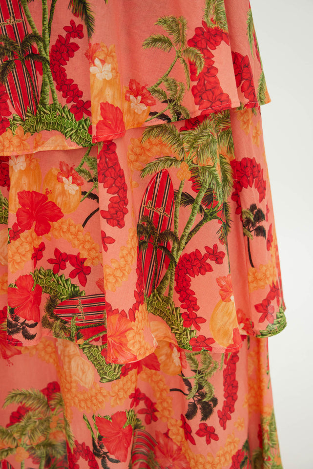 SAMER DRESS CORAL
