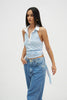 ST. BARTH TOP BLUE STRIPES