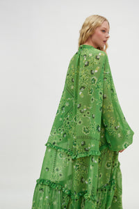 SUEZ DRESS GREEN